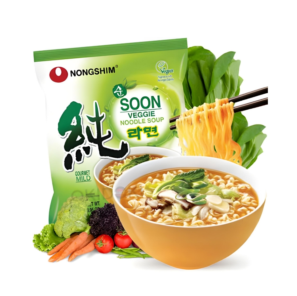  نودل وگان کره ای 