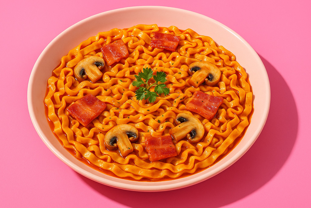  نودل پنیری کره ای 