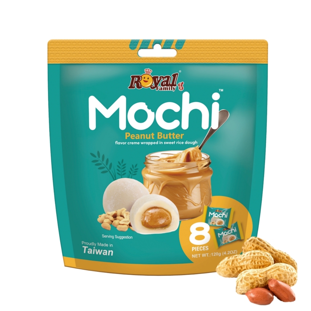  موچی فیلینگ بادام زمینی 