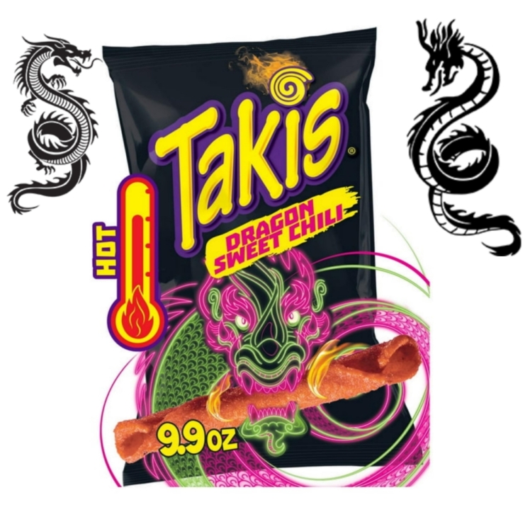 اسنک تاکیس تند و شیرین