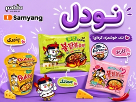 فروش نودل خارجی کره ای ژاپنی