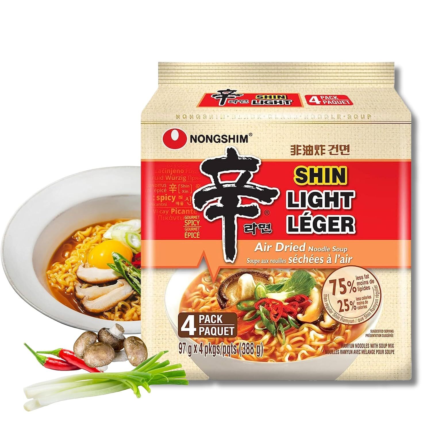  نودل رژیمی شین رامیون 